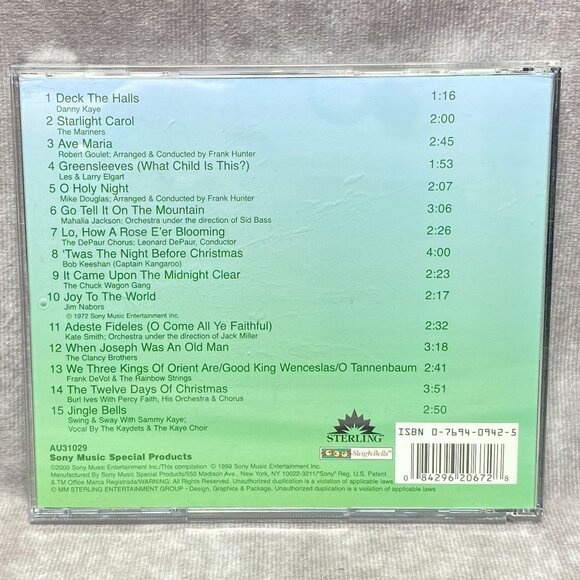 Yuletide Treasures by Various Artists (2000, CD) Sony Music Holiday Christmas - Picture 4 of 4